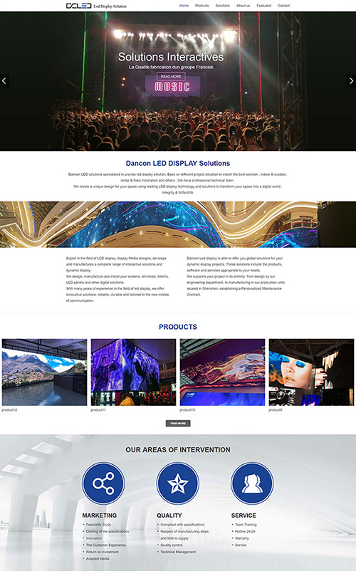 LED外贸企业网站建设推广,LED外贸企业网站开发