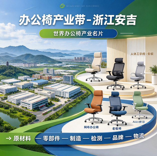 办公椅产业带 - 浙江安吉
